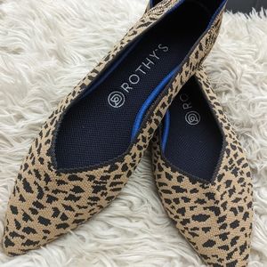 Women's Rothy's Animal Print Flats Shoes 9